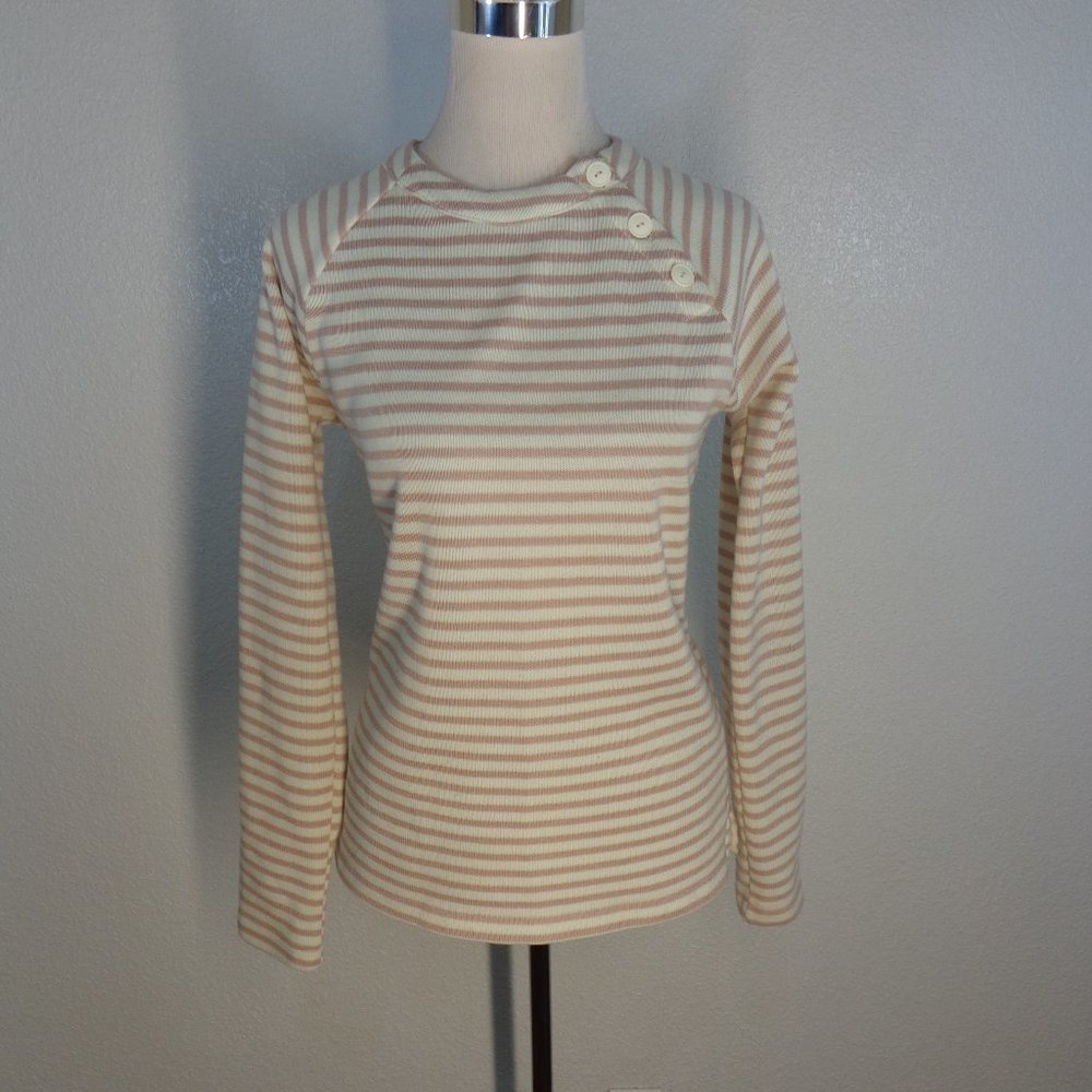 Craghoppers Striped Top Women’s Size US M/8 soft, made from recycled materials